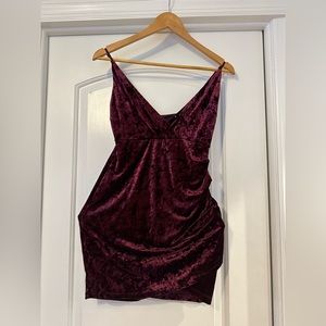 Forever 21 velvet Dress
